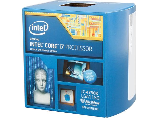 Intel Core i7 4790K Soket 1150 4.0GHz 8MB Önbellek 22nm İşlemci
